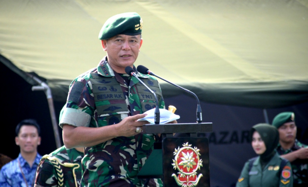 Kostrad Bangun Brigif di Sorong