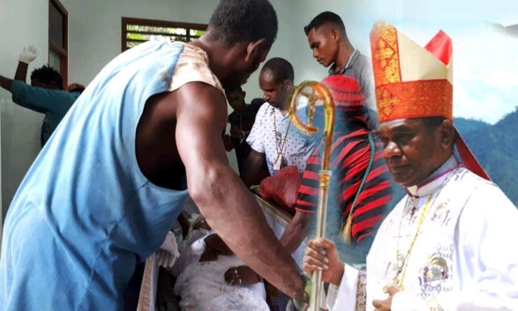 Uskup Timika Sesali Brutalitas Aparat Menembak Mati Warga Kamoro