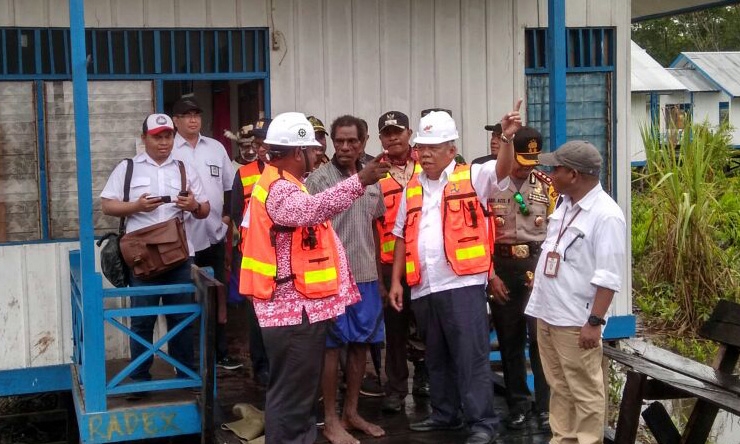 Menteri PUPR Kunjungi Asmat, Sejumlah Pembangunan Infrastruktur Segera Dilakukan