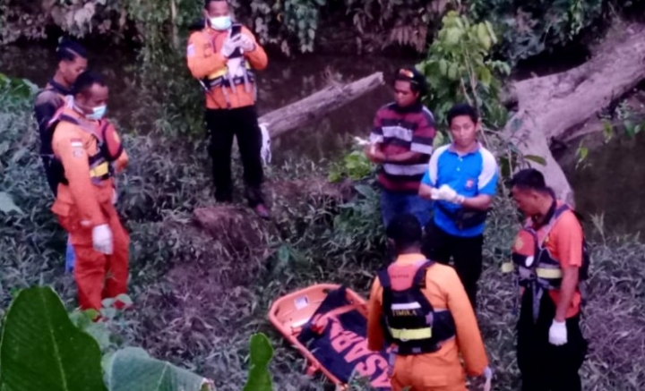 Seorang WNA Asal Kamboja Ditemukan Tewas Tenggelam di Kali