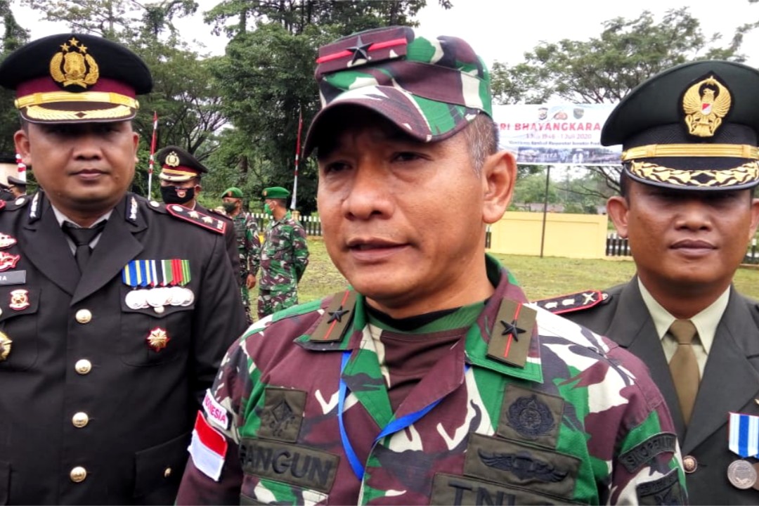 Danrem 174/ATW Merauke, Brigjen TNI Bangun Narwoko. (Foto: Saldi/SP)