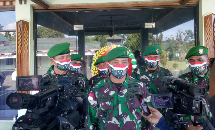 Danrem 172/PWY Brigjen TNI Izak Pangemanan. Foto: Penrem/172