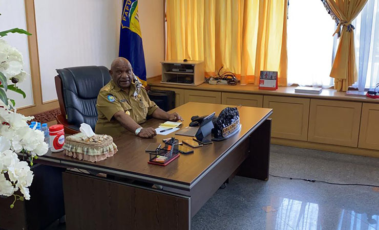 Wakil Gubernur Provinsi Papua, Klemen Tinal. (Foto: Berti Pahabol/SP)