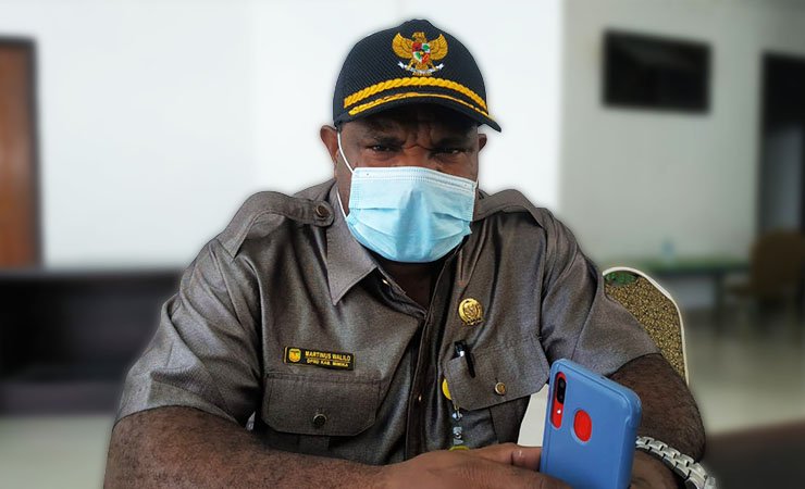 Wakil Ketua Komisi C, Martinus Walilo. (Foto: Saldi/SP)