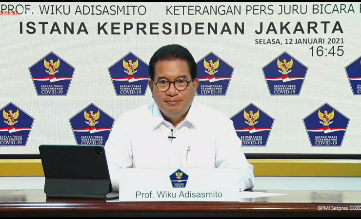 Jubir Satgas Penanganan Covid-19 Prof. Wiku Adasasmito