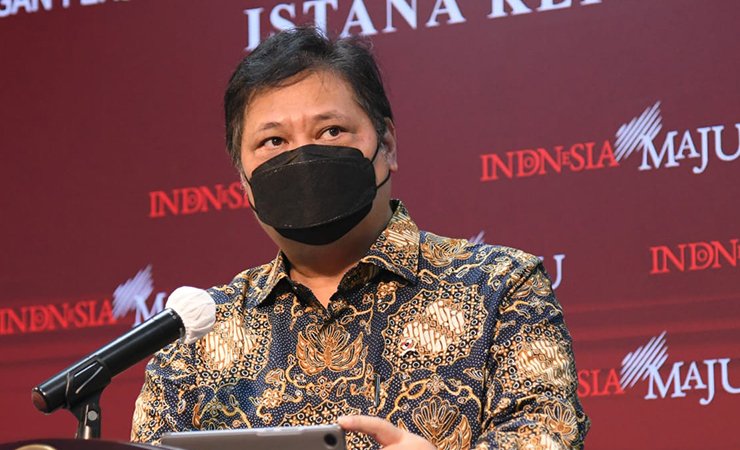 Menko Bidang Perekonomian, Airlangga Hartato. (Foto: Humas/Rahmat)