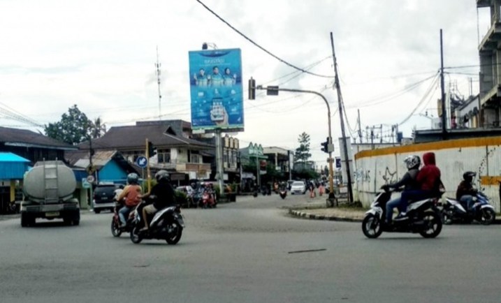Salah satu ruas jalan di Timika (Foto: Dok/ Seputarpapua)
