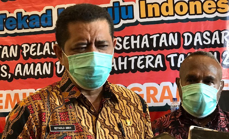 Kepala Dinas Kesehatan Kabupaten Mimika, Reynold Ubra. (Foto: Anya Fatma/Seputarpapua)