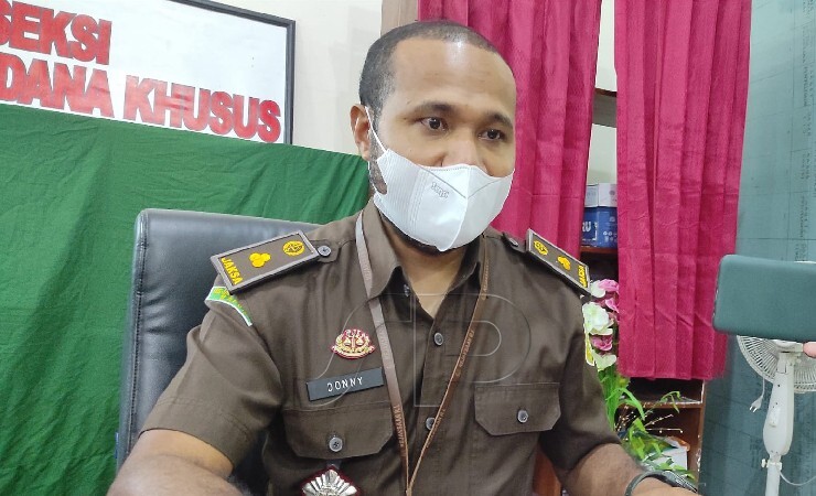 Kasipidsus Kejari Mimika Donny S Umbora. (Foto: Mujiono/Seputarpapua)