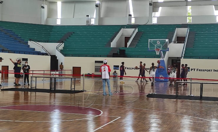 Arena Basket di Mimika Sport Complex (MSC). (Foto: Muji/Seputarpapua)