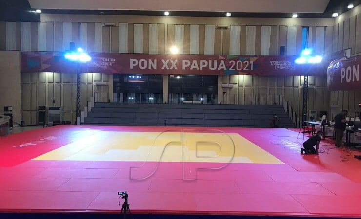 Arena judo di Graha Eme Neme Yauware (Foto: Humas PB PON/Elfrida)