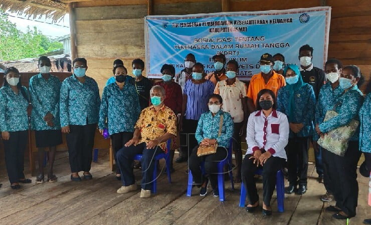 TP-PKK Kabupaten Asmat, Papua. (Foto: Faqi/Seputarpapua)