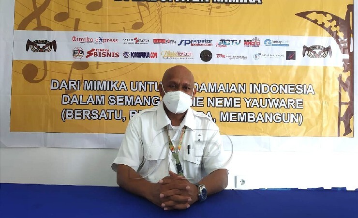 Sekretaris Daerah Biak Numfor, Markus Oktovianus Mansnembra. (Foto: Etty Welerubun/Bidang Dokumentasi Pesparawi/Seputarpapua)