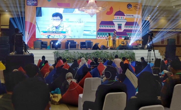 SUASANA | Suasana pelaksanaan LDN Fair 2021 yang digelar di Kota Bandung, Jawa Barat. (Foto: Ist/Seputarpapua)