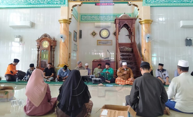 Pertemuan ormas Islam di Masjid Arrahman Timika. (Foto: Anya Fatma/Seputarpapua)