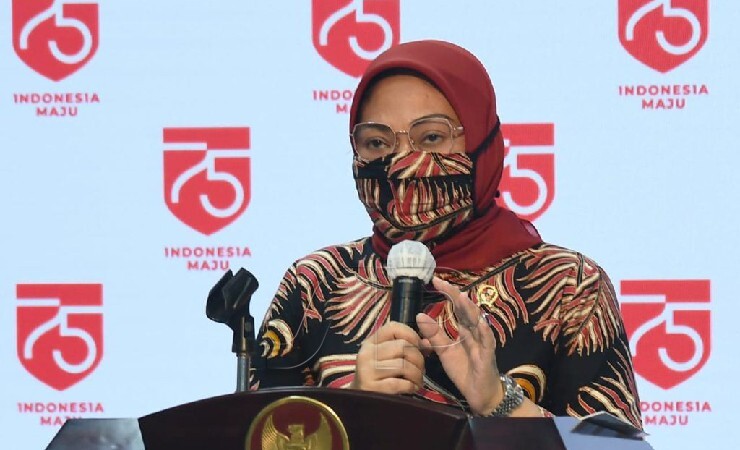 Menteri Tenaga Kerja, Menaker Ida Fauziyah. (Foto: Setkab)