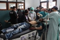 Salah satu korban saat mendapat perwatan medis di RSUD Mulia, Puncak Jaya. (Foto: Ist)