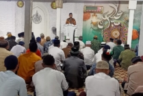Umat muslim di Agats, Asmat melaksanakan Tarawih perdana pada Sabtu (2/4/2022)