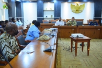 Audensi Tim advokat hak masyarakat adat Intan Jaya bersama DPR RI. (Foto: Ist)