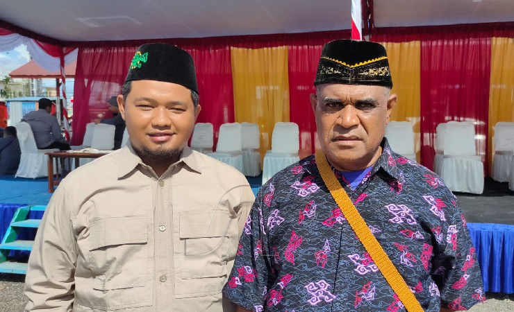 Sekretaris PHBI, Roni Irnawan (kiri) bersama Ketua PHBI, Laitam Gredenggo (kanan). (Foto: Saldi/Seputarpapua)