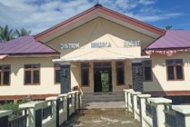 Kantor Distrik Mimika Barat (Foto: Kristin Rejang/Seputarpapua)