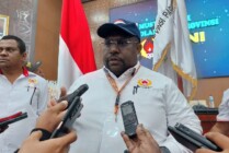 Ketua KONI Papua, Kenius Kogoya. (Foto: Vidi/Seputarpapua)