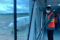 Garbarata Bandara Mozes Kilangin Timika. (Foto: Anya Fatma/Seputarpapua)