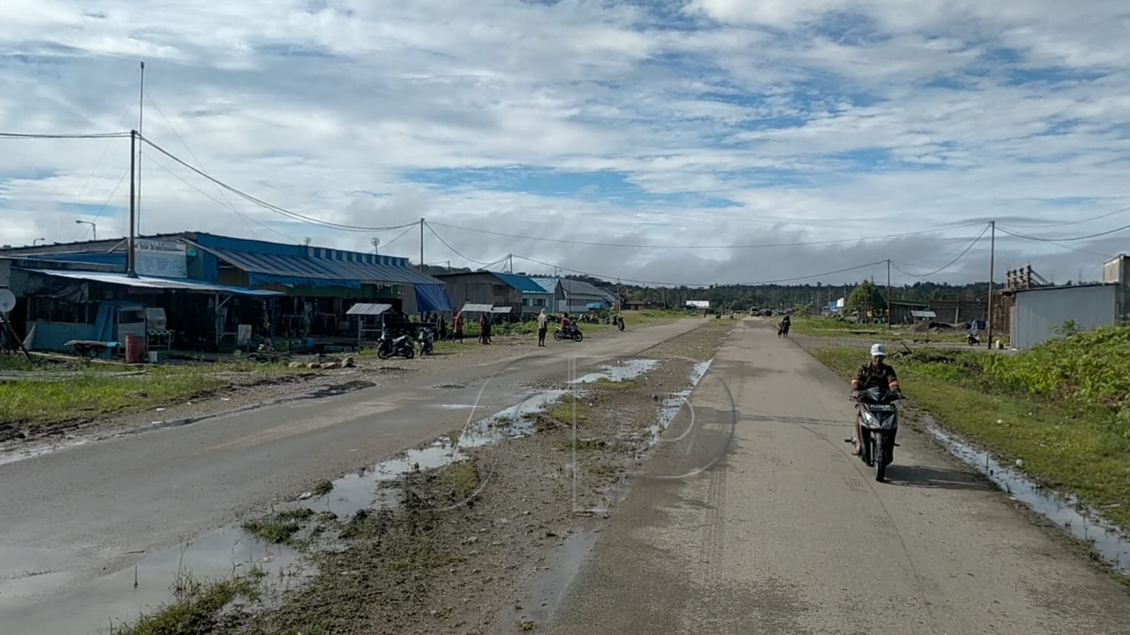 Situasi di Kabupaten Nduga, masyarakat kembali beraktivitas seperti biasanya. (Foto: Ist)