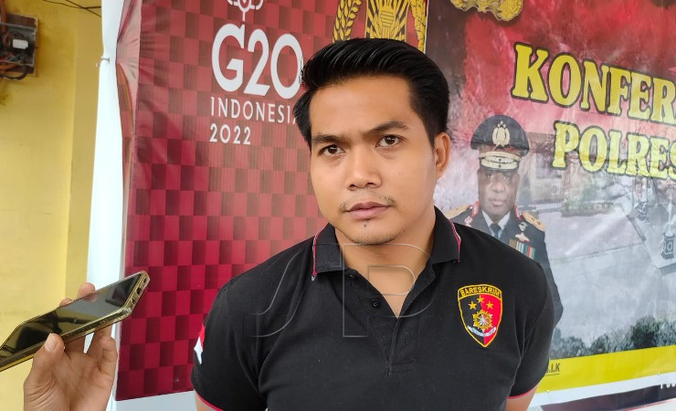 Kepala Satuan Reserse Kriminal Polres Mimika, Iptu Bertu Haridyka Eka Anwar. (Foto: Saldi/Seputarpapua)