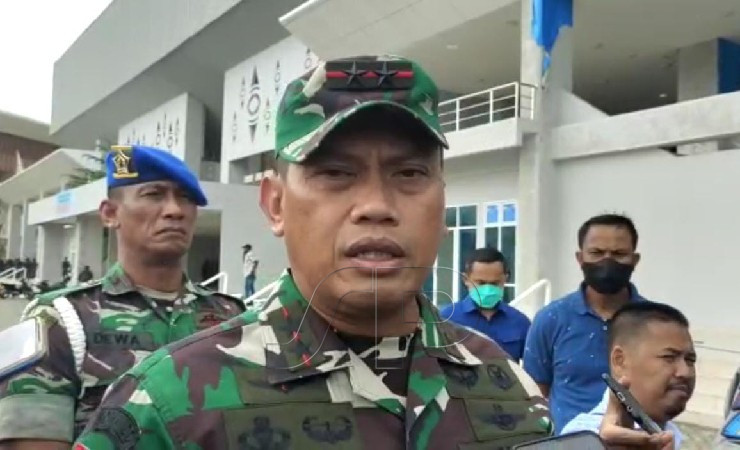 Pangdam XVII Cenderawasih, Mayjen TNI Teguh Muji. (Foto: Capture video)