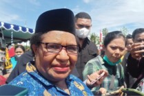 Pj Gubernur Provinsi Papua Tengah, Ribka Haluk (Foto: Kristin Rejang/Seputarpapua)