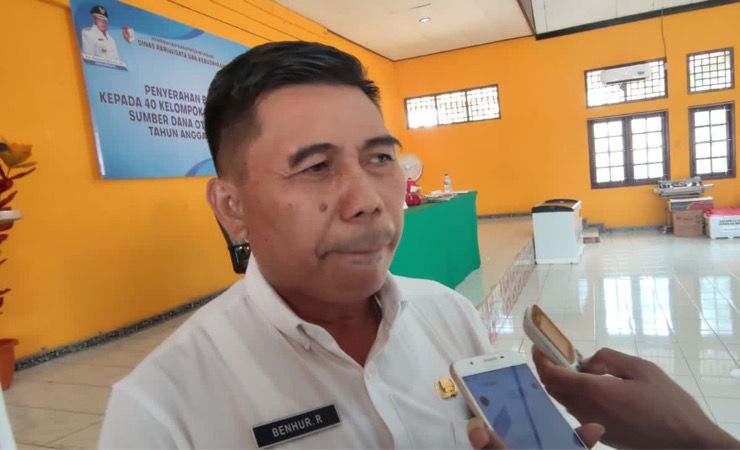 Kepala Dinas Pariwisata dan Kebudayaan Merauke, Benhur Rentandatu.