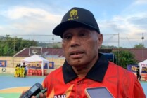 Benhur Tomi Mano, Ketum Asprov PSSI Papua. (Foto: Vidi/Seputarpapua)