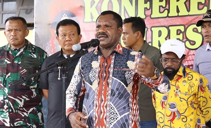 Pj Bupati Nduga, Namia Gwijangge. (Foto: Saldi Hermanto/Seputarpapua)