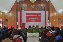 Pemerintah Provinsi Papua Tengah melakukan rapat koordinasi pembentukan MRP Papua Tengah. (Foto: Christian Degei/seputarpapua)