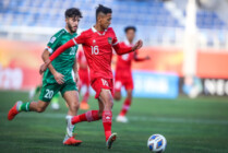 Pemain Indonesia U-20 saat pertandingan melawan Irak U-20 (Foto: Dok PSSI)