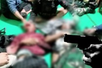 Jenazah anggota TNI dan Polri yang ditembak OTK di Puncak Jaya, Sabtu (25/3/2023). (Foto: Ist)