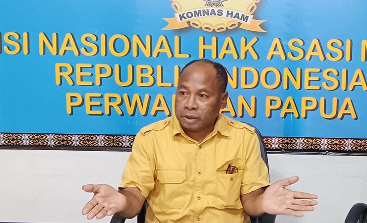 Kepala Kantor Komisi Nasional Hak Asasi Manusia (Komnas HAM) Perwakilan Papua, Frits Ramandey. (Foto: Alley/ Seputarpapua)