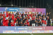 Sepakbola Indonesia meraih emas setelah menumbangkan Thailand 5-2. (Foto: Dok Kemenpora)