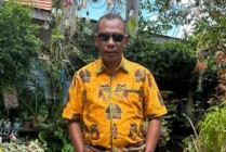 Pengkaji Bahasa dan Sastra Balai Bahasa Provinsi Papua, yang juga sebagai Widyabasa Madya, Anton Maturbongs. (Foto: Ist)