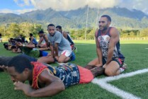 Tim rugby Papua saat berlatih. (Foto: Vidi/Seputarpapua)