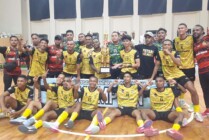Tim Futsal Mimika saat menjadi juara Linus Papua Maret 2023 di Jayapura