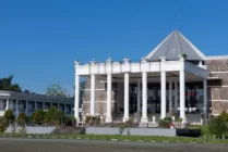 Kantor Pusat Pemerintahan Kabupaten Mimika. (Foto: Fachruddin Aji/Seputarpapua)
