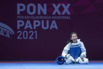 Atlet taekwondo putri Papua, Glorya Rinny Keleyan.