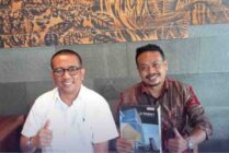 Pihak dari Fisca Solusi Indotama selaku kuasa hukum CV IMB ketika hendak mengikuti sidang gugatan di Pengadilan Pajak, Jakarta Pusat, pada Selasa, 12 Juli 2023. (Foto: Ist)