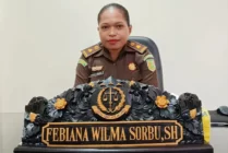 Kasipidum Kejari Mimika Febiana Wilma Sorbu. (Foto: Mujiono/Seputarpapua)