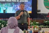 Pangdam XVII/Cendrawasih, Mayjen TNI Isak Pangemanan (Foto: Musa)