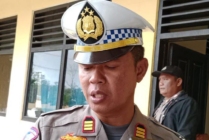 Kasat Lantas Polres Mimika, AKP Darwis. (Foto: Arifin Lolialang/Seputarpapua)