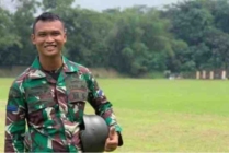 Pratu Mar Agung Pamuji Laksono, Prajurit TNI AL dari Satuan Marinir yang gugur dalam kontak tembak dengan KST Kodap XVI Yahukimo pada Senin, 21 Agustus 2023. (Foto: Ist)