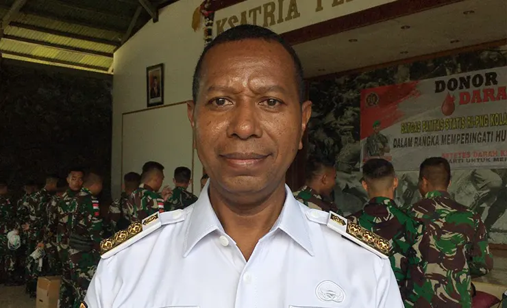 PJ Gubernur Provinsi Papua Selatan, Apolo Safanpo. (Foto: Sri/Seputarpapua)